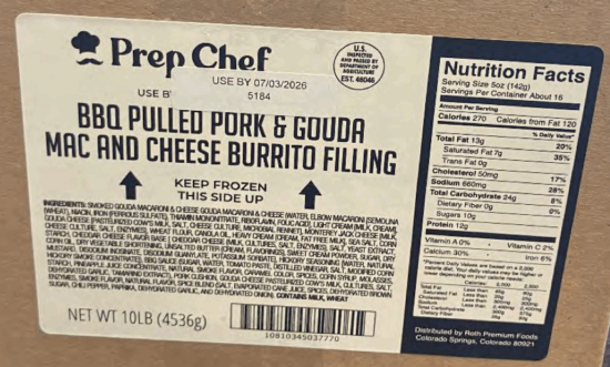 USDA issues public alert for pulled pork products because of undeclared allergens